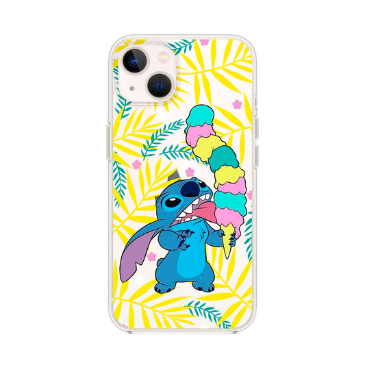 LILO Y STITCH COMIENDO HELADO