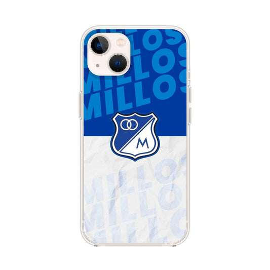 MILLONARIOS LETRAS MITAD AZUL-BLANCO