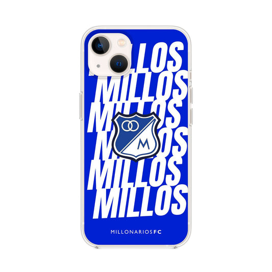 MILLONARIOS LOGO LETRAS BLANCAS