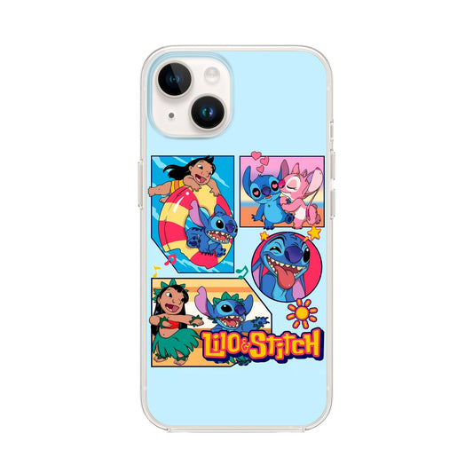 LILO Y STITCH FONDO AZUL