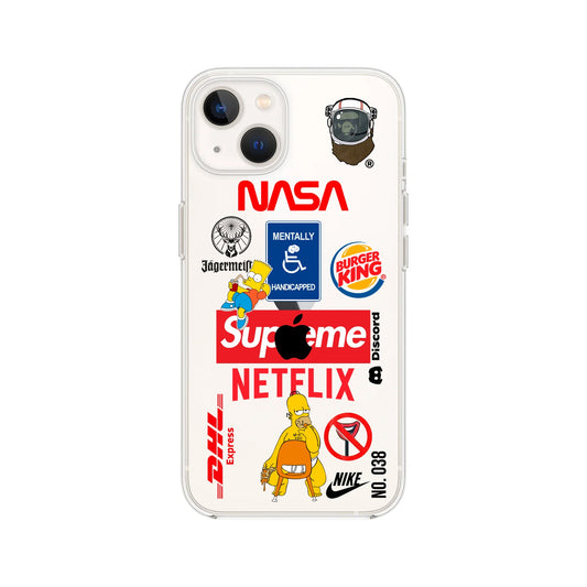 THE SIMPSONS STIKERS NASA