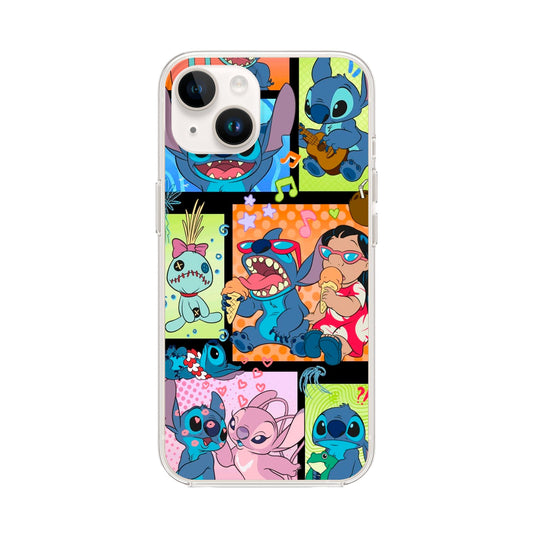 LILO Y STITCH COLLAGE BLACK