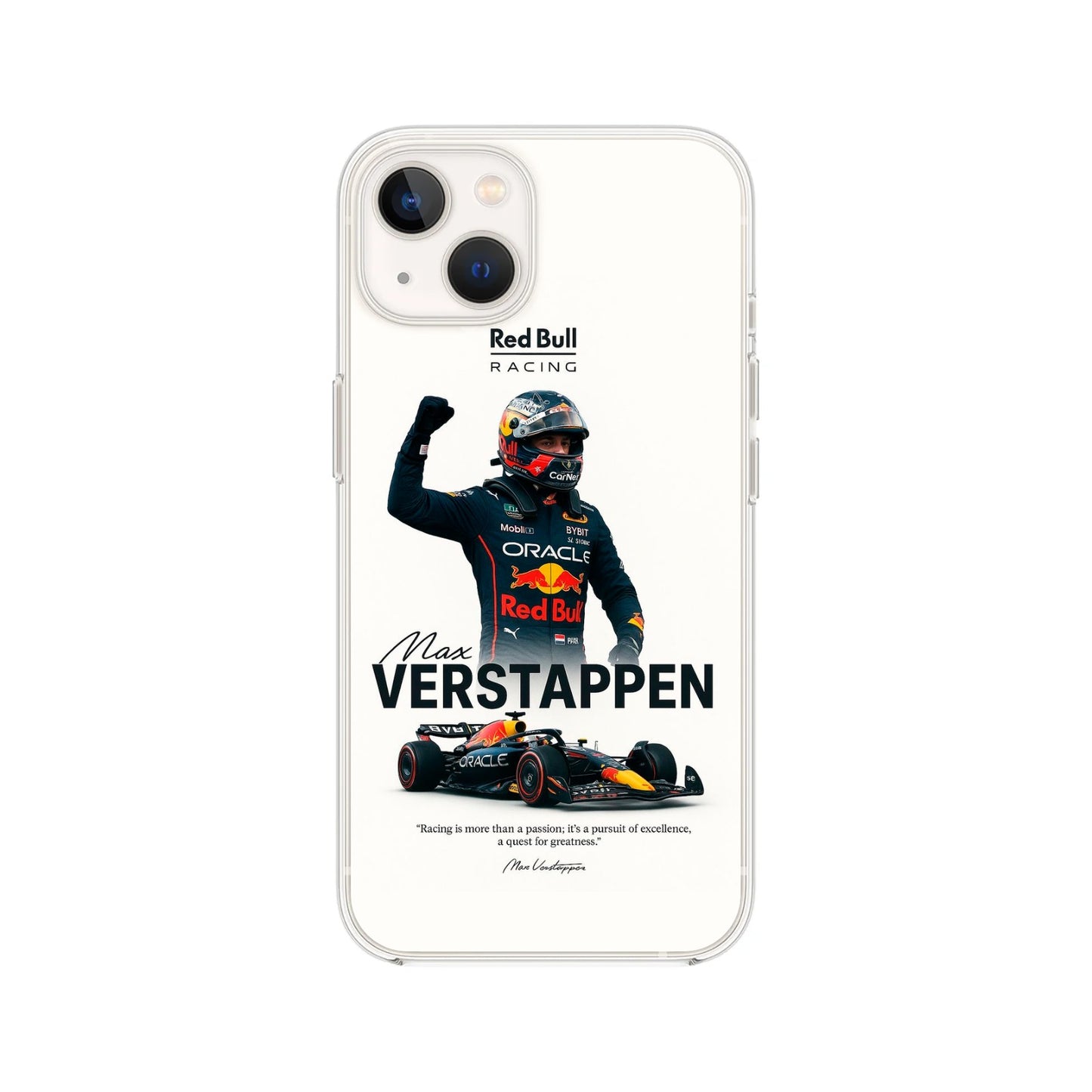 F1 Max Verstappen fondo blanco