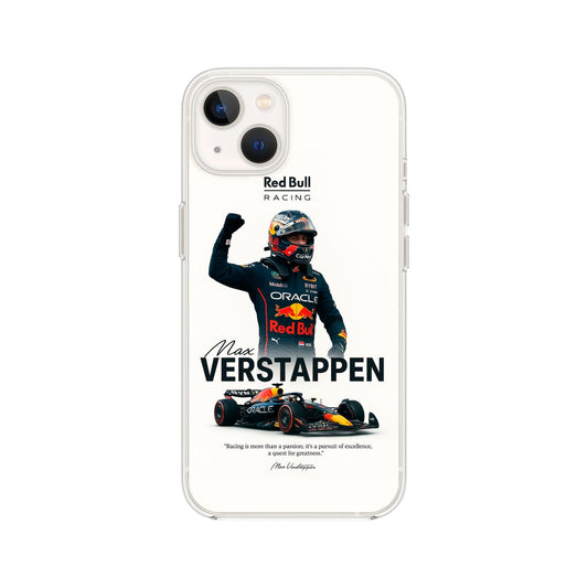 F1 Max Verstappen fondo blanco