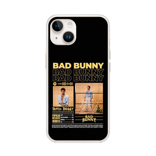 BAD BUNNY SPOTIFY FONDO NEGRO
