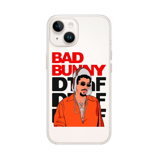 BAD BUNNY DtmF LETRAS ROJAS