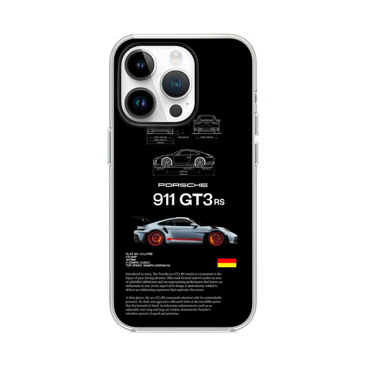 PORSCHE GT3 RS FONDO NEGRO